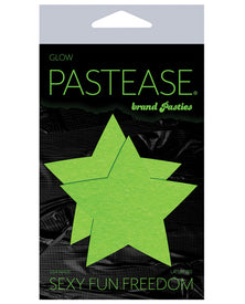Glow in the Dark Star Pastease – Premium Pasties in Green