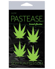Glow in the Dark Leaf Pastease – Premium Petites in Green (Pack of 2)