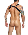 Dngeon Straight Back Harness Black O/s