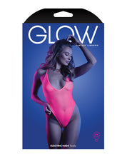 Load image into Gallery viewer, Glow Electric Haze Teddy Neon Pink