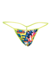 Load image into Gallery viewer, Male Basics Sinful Hipster Music T Thong G-string Print