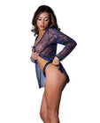 Glow in the Dark Lingerie - Hazy Dayz Butterfly with thong 2-Piece Set - Black