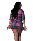 Glow in the Dark Hazy Dayz Gummy Bears Top with Thong - XXXL