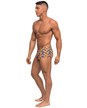 Load image into Gallery viewer, Pride Fest Contoured Pouch Mini Short Rainbow
