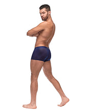 Load image into Gallery viewer, Diamond Mesh Mini Short Blue