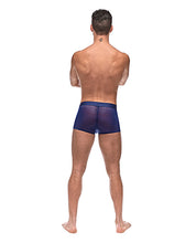 Load image into Gallery viewer, Diamond Mesh Mini Short Blue