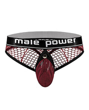 Load image into Gallery viewer, Cock Pit Fishnet Cock Ring Thong