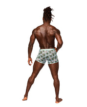 Load image into Gallery viewer, Sheer Prints Mesh Poly Spandex Seamless Short Flamingo