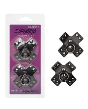 Load image into Gallery viewer, Euphoria Collection O-Ring Pasties - Black O/S