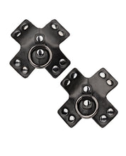 Load image into Gallery viewer, Euphoria Collection O-Ring Pasties - Black O/S