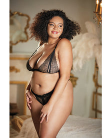 Peek A Boo Bralette & Panty