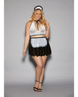 Euphoria French Maid W/headpiece Black/white