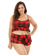 Load image into Gallery viewer, Curve Noelle Crop Cami and Shortie Set