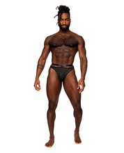 Load image into Gallery viewer, Rude Awakening Mesh Strap Thong