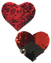 Load image into Gallery viewer, Pastease Color Changing Flip Sequins Heart