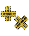 Pastease Premium Caution Cross - Black/Yellow O/S