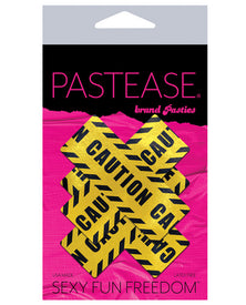 Pastease Premium Caution Cross - Black/Yellow O/S