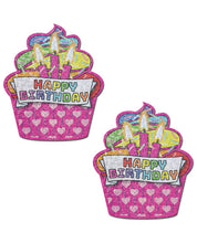 Load image into Gallery viewer, Pastease Premium Happy Birthday Cupcake - Multicolor O/S