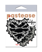 Load image into Gallery viewer, Pastease Premium Barbed Wire Heart Reflective - Black O/S