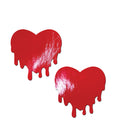 Pastease Faux Leather Melty Heart - Red O/S