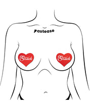 Load image into Gallery viewer, Pastease Premium Heart Snack - Red O/S