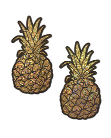 Pastease Premium Glitter Pineapple - Gold O/S