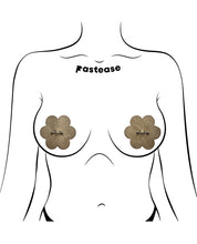Load image into Gallery viewer, Pastease Pierced Flower Breast Petal w/Barbell Piercing - Nude O/S