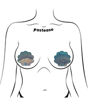 Load image into Gallery viewer, Pastease Opalescent Mermaid Shells - Seafoam Blue O/S