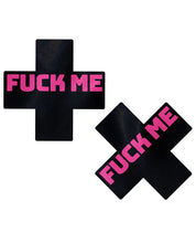 Load image into Gallery viewer, Pastease Premium Fuck Me Plus - Black/Pink O/S