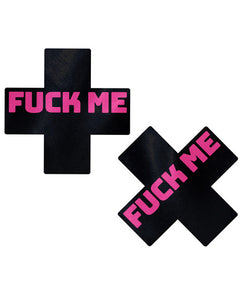 Pastease Premium Fuck Me Plus - Black/Pink O/S