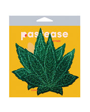 Load image into Gallery viewer, Pastease Coverage Glitter Pot Leaf- Green O/S