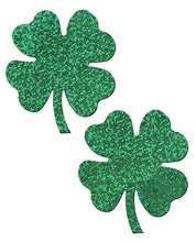 Load image into Gallery viewer, Pastease Premium Glitter Four Leaf Clover - Green O/S
