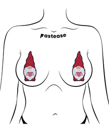 Pastease Valentine Sweetheart Garden Gnome  - Red/White O/S