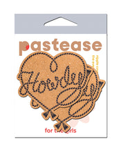 Load image into Gallery viewer, Pastease Howdy Rope Heart - Tan O/S