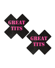 Load image into Gallery viewer, Pastease Premium Great Tits Cross - Black/Pink O/S