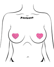 Load image into Gallery viewer, Pastease Petites XO Hearts - Pink O/S