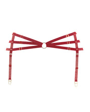 Load image into Gallery viewer, Adore Femme Fatale Waist Harness W/detachable Garters O/s