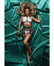 Load image into Gallery viewer, Role Play Frisky Body Inspector Fbi 6 Pc Set Black/white