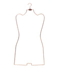 Coquette Branded Metal Body Hanger - Rose Gold
