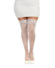 Load image into Gallery viewer, Lace Top Thigh High - QN
