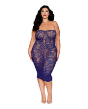 Load image into Gallery viewer, Floral Pattern Strapless Gown w/Removable Shrug 2 pc Set - Eclipse QN