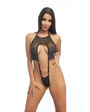 Load image into Gallery viewer, Femme X Halter Bodysuit - Black O/S
