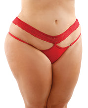 Load image into Gallery viewer, Bottoms Up Ren Microfiber Bikini Panty W/lace Waist Qn