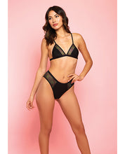 Load image into Gallery viewer, Amnesia Haze Bra &amp; Panty Black