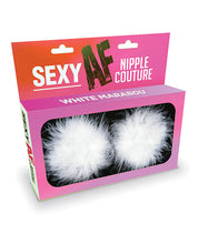 Load image into Gallery viewer, Sexy Af Nipple Couture Marabou Pastie - O/s