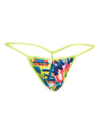 Male Basics Sinful Hipster Music T Thong G-string Print