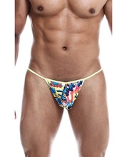 Load image into Gallery viewer, Male Basics Sinful Hipster Music T Thong G-string Print