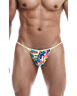 Male Basics Sinful Hipster Music T Thong G-string Print