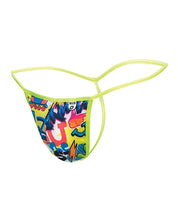 Load image into Gallery viewer, Male Basics Sinful Hipster Music T Thong G-string Print