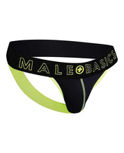 Load image into Gallery viewer, Male Basics Neon Jockstrap Neon Yellow